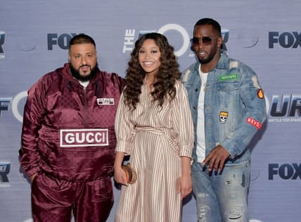 Diddy, DJ Khaled, Evvie McKinney @ The Four finale