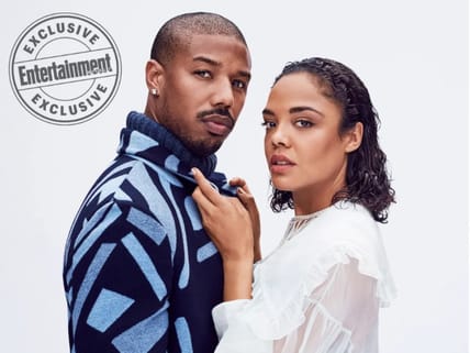 Michael B. Jordan and Tessa Thompson star on the cover of Entertainment Weekly. (EW.com) thegrio.com