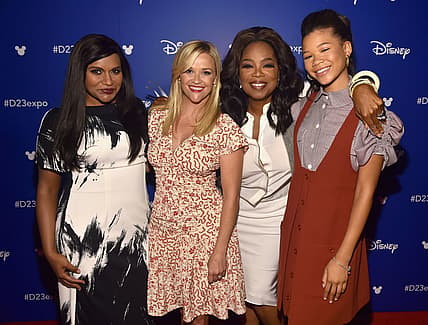 Storm Reid, Oprah Winfrey, Reese Witherspoon, Mindy Kaling thegrio.com