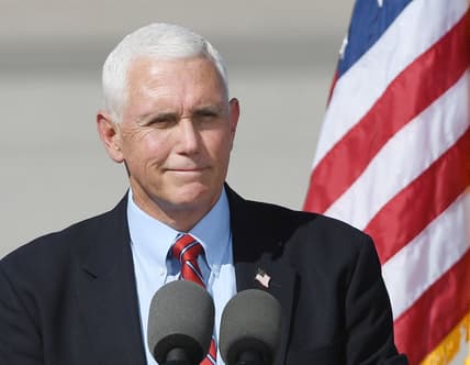 Vice President Mike Pence Holds A Campaign Rally In Nevada