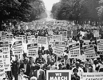 The March On Washington For Jobs And Freedom