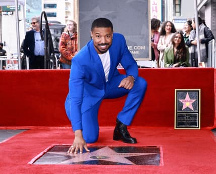 Michael B. Jordan Honored With Star On The Hollywood Walk Of Fame