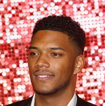 Theo Campbell arriving at the ITV Gala held at the London Palladium on November 9, 2017 in London, England.