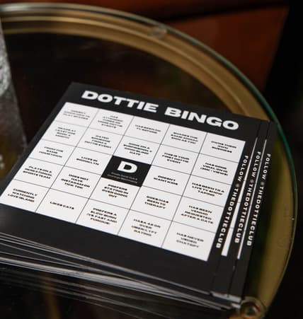 Dottie Club Bingo Card