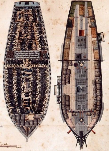 Internal section of the Seraphic Mary artist unknown, c.1772-1773,, thegrio.com, slavery