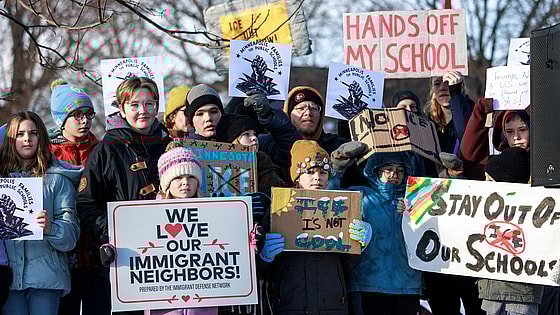 Minneapolis Schools, Minnesota Schools, ICE, Renee Good, Protests