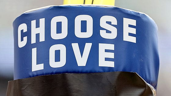 nfl honors mlk, martin luther king jr., end zone, choose love, thegrio.com