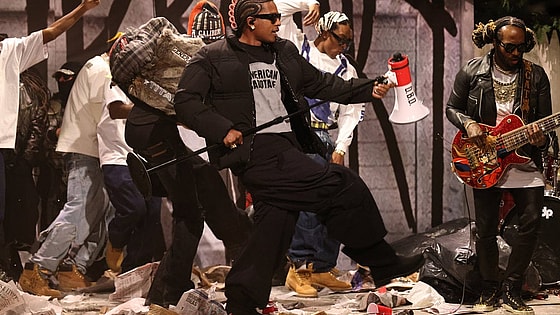 Musical Guest A$AP Rocky performs "PUNK ROCKY" on Saturday, January 17, 2026