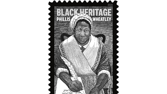 USPS Phillis Wheatley stamp