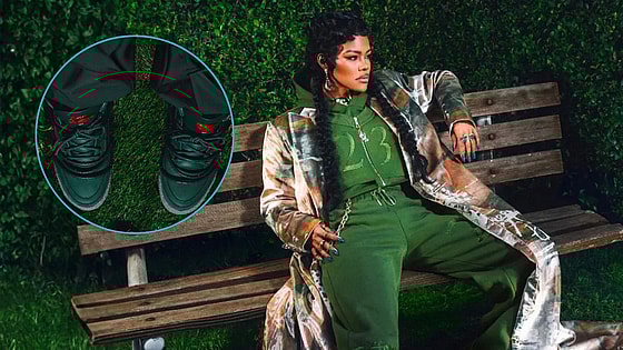 Air Jordan 3 Concrete Rose, Teyana Taylor Jordan Brand sneaker, Concrete Rose 3 release date, thegrio.com