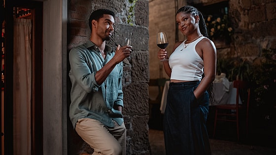 You, Me & Tuscany, Nina Lee, Black rom-coms, Black romantic comedies, Halle Bailey You Me & Tuscany theGrio.com