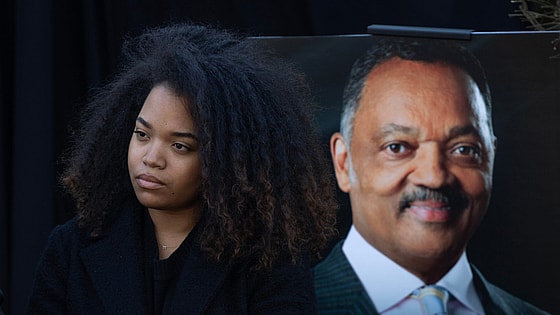 Jesse Jackson Memorial Service, Jesse Jackson Daughter, Jesse Jackson Ashley Laverene Jackson, Ashley Laverne Jackson