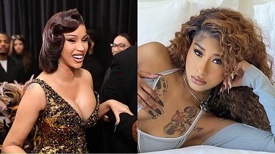 Cardi B Ming Li concert Nicki Minaj sister at Cardi B show Cardi B reacts to Ming Li Cardi B Nicki Minaj feud update Ming Li Cardi B concert Houston, thegrio.com