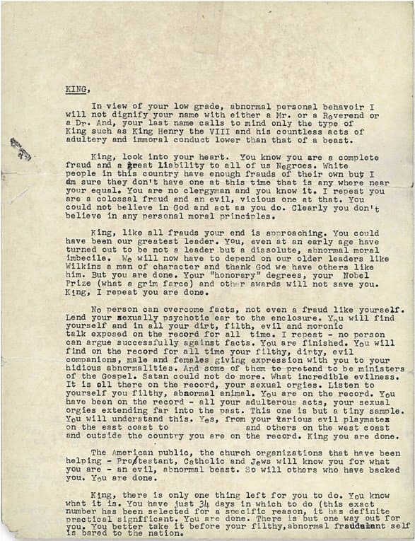 MLK FBI Letter thegrio.com