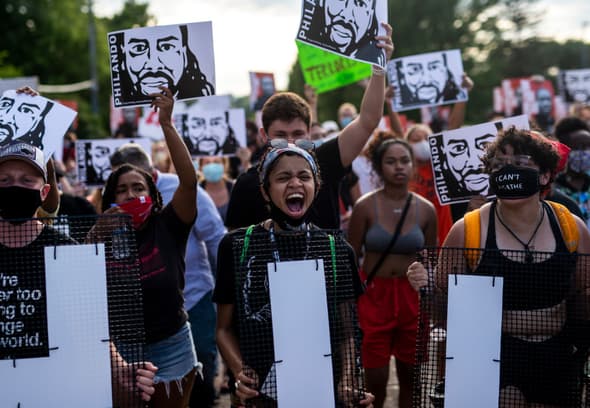 Memorial And Vigil Held On Anniversary Of Philando Castile Killing By Police Officer