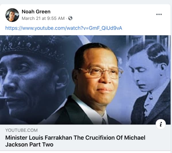 Noah Green Facebook thegrio.com