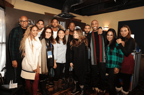 A Boy, A Girl, A Dream cat & crew @ Sundance 