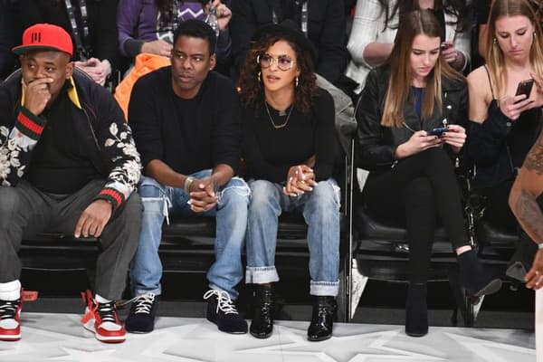 Chris Rock & Meghan Echikunwoke