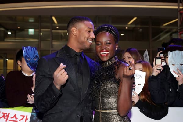 Lupita and Michael b Jordan
