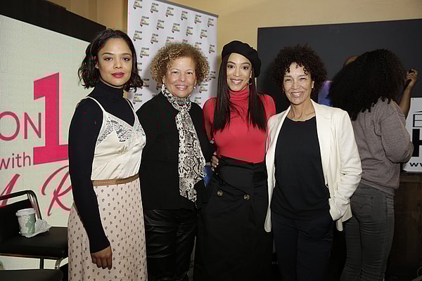 Angela rye, Tessa Thompson @ Sundance