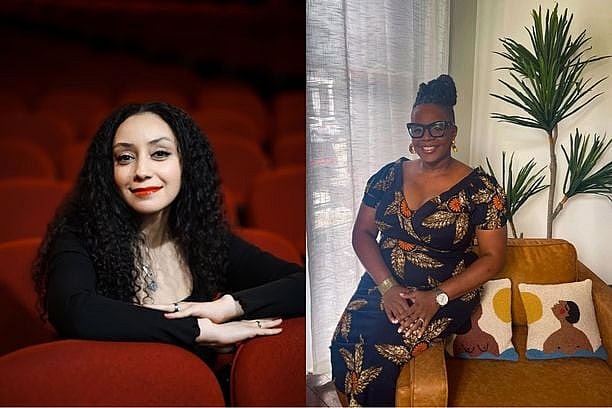 Kelley Girod (L) and Stephanie McKee-Anderson (R)