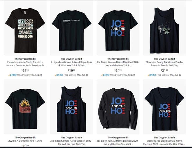 Amazon Kamala Harris thegrio.com