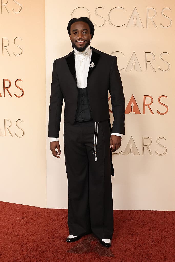 Shaboozey attends the 98th Oscars at Dolby Theatre on March 15, 2026 in Hollywood, California.