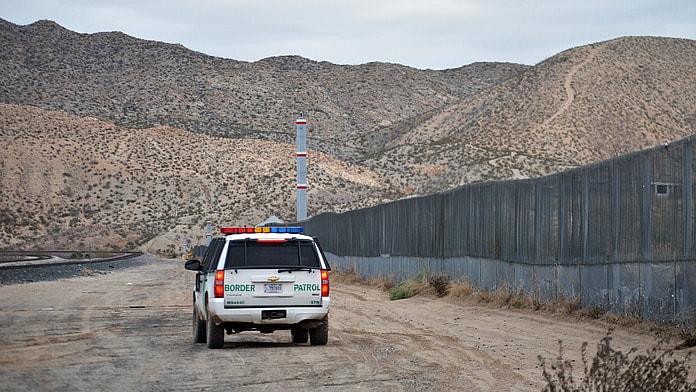 A U.S. Border Patrol agent thegrio.com