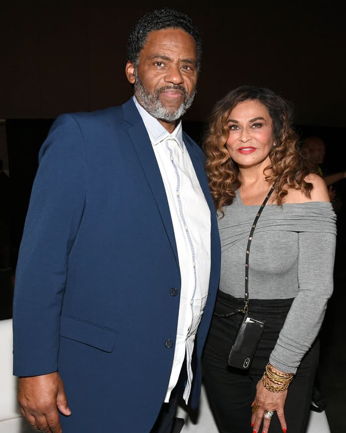 Richard Lawson and Tina Knowles-Lawson
