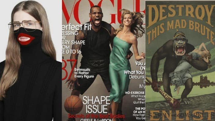 Images from magazines and ads
