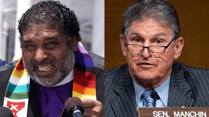 Reverend William Barber on West Virginia Senator Joe Manchin
