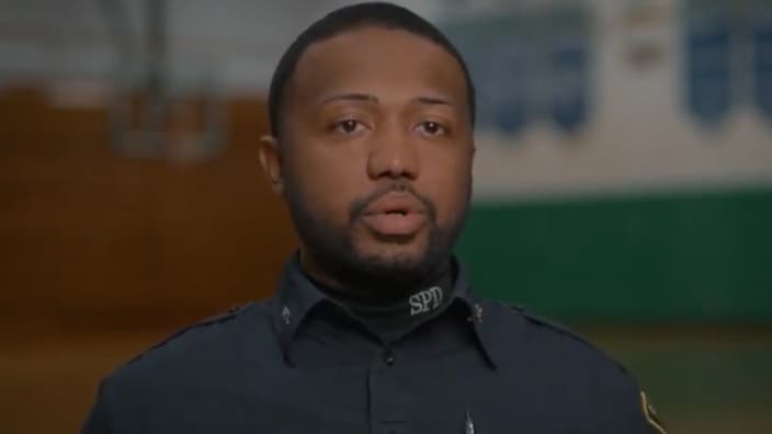 Syracuse police officer Brandon Hanks