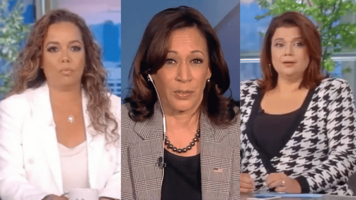 Sunny Hostin, Vice President Kamala Harris and Ana Navarro, theGrio.com