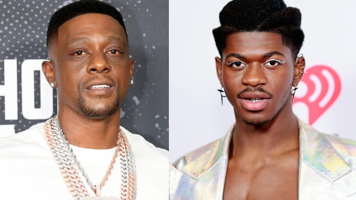 Rapper Boosie Baddazz (left) and Lil Nas X, theGrio.com