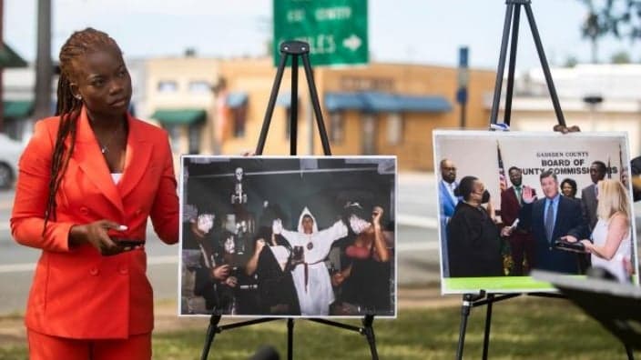 Florida Commissioner KKK Photos