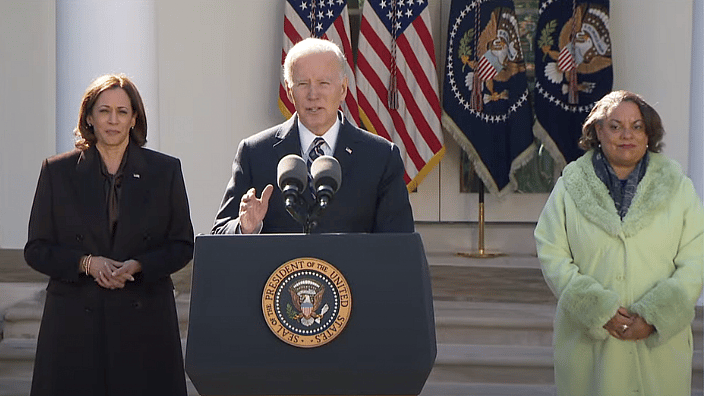 President Biden delivers remarks after signing the Emmett Till Antilynching Act