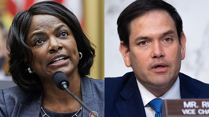 Rep. Val Demings and Sen. Marco Rubio