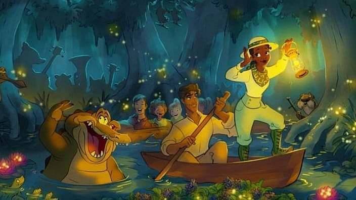 Disney shutdown Splash Mountain, replacing with "The Princess and the Frog"