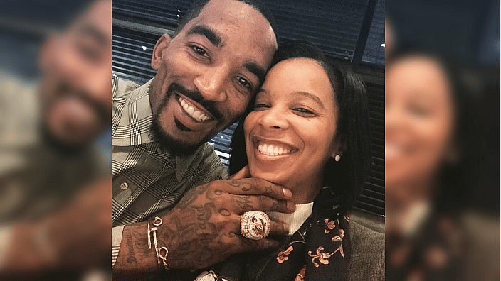 Former basketball star J.R. Smith and wife Shirley Smith
