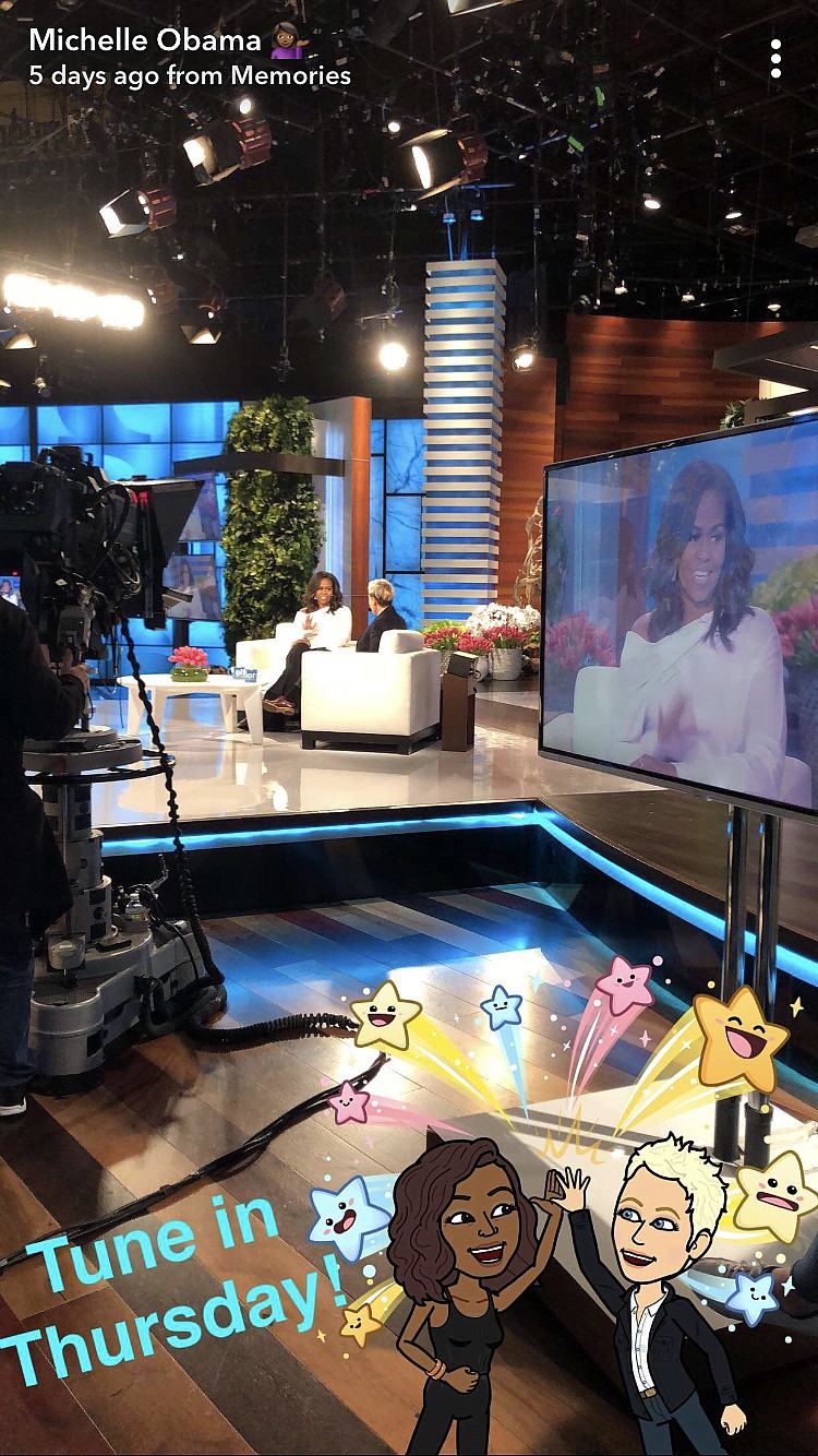 Michelle Obama Snapchat theGrio.com