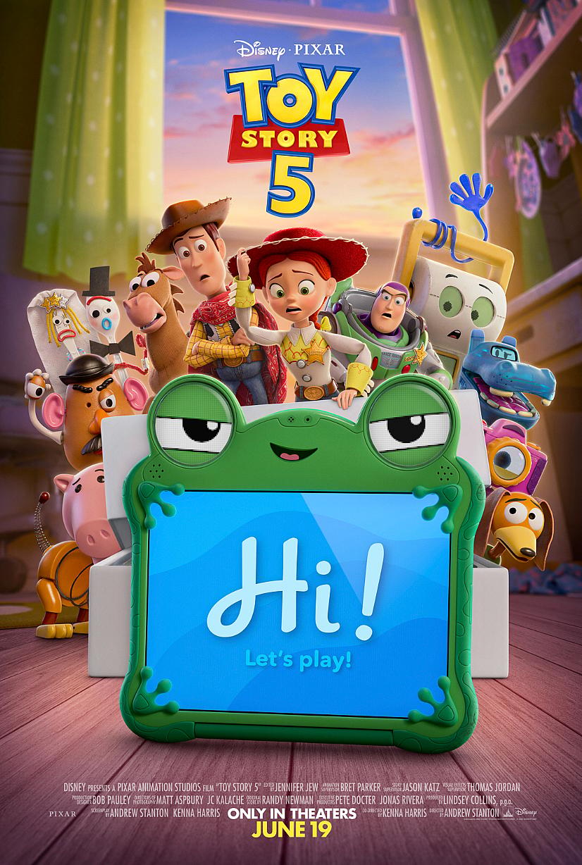 Toy Story 5 Character Poster