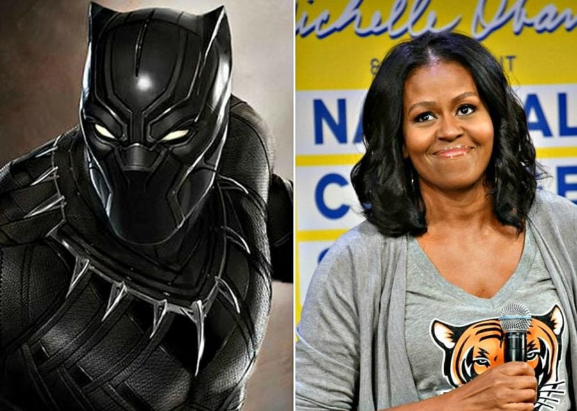 Michelle Obama black panther thegrio.com