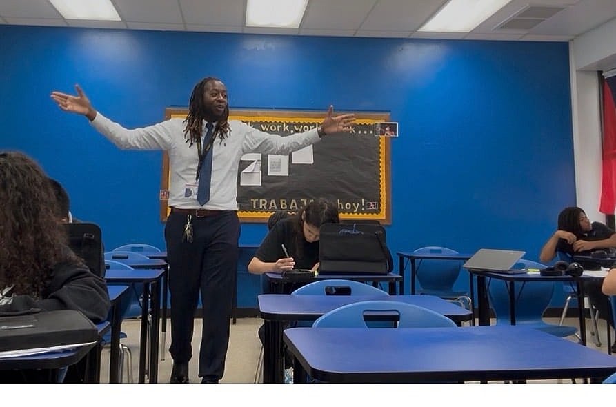 Khary Golden, Khary Golden Teach For America, Khary Golden Teach For America Feature, Black Male Teachers, Black Male Educators