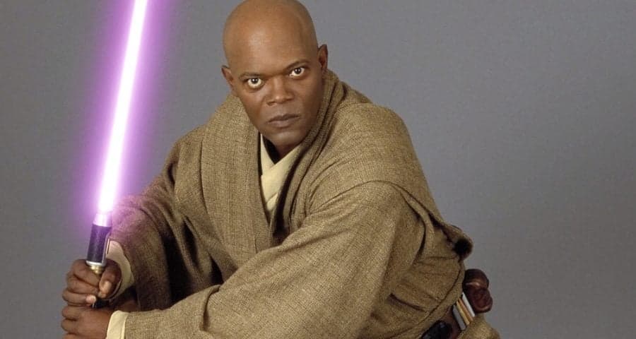 Samuel L. Jackson Mace Windu thegrio.com