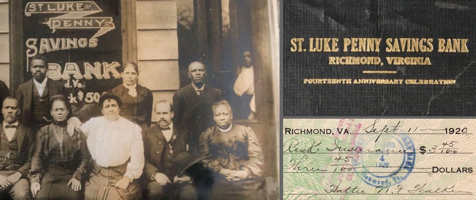 Maggie L. Walker at St. Luke's Penny Savings Bank