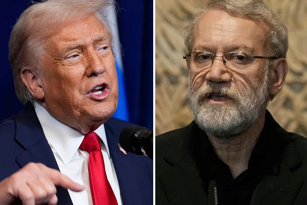 trump Ali Larijani US iran thegrio.com