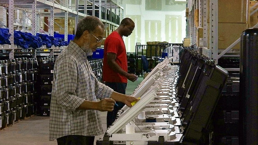 Georgia Voting Machines thegrio.com AP