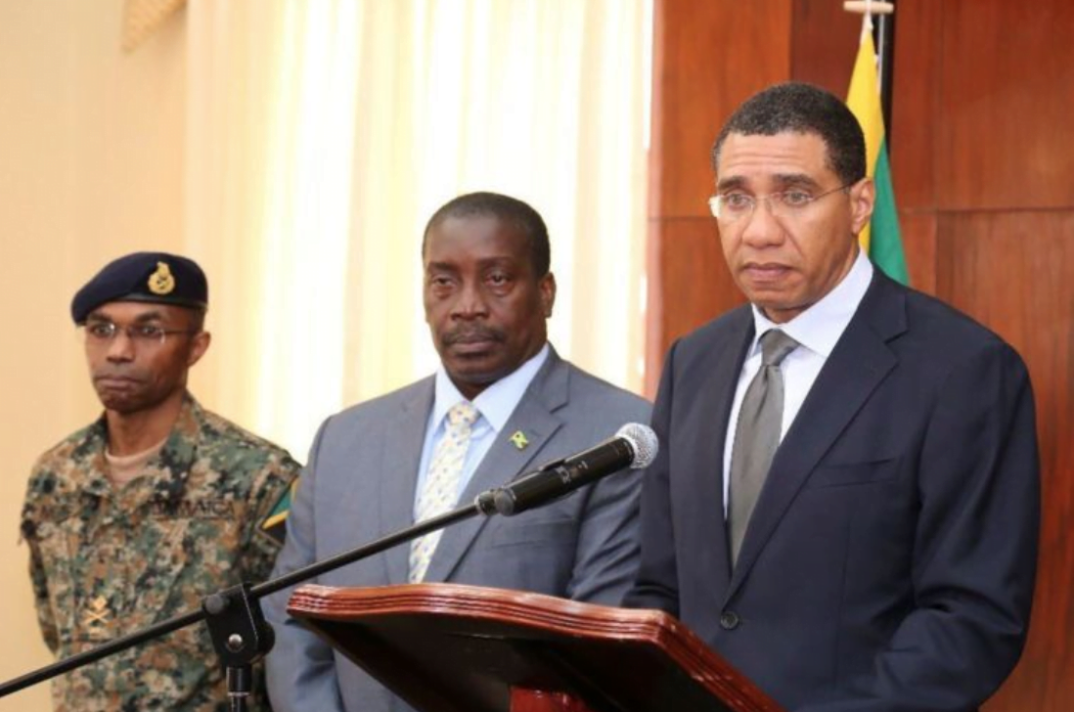 Jamaican PM Andrew Holness announces the state of emergency Thegrio.com