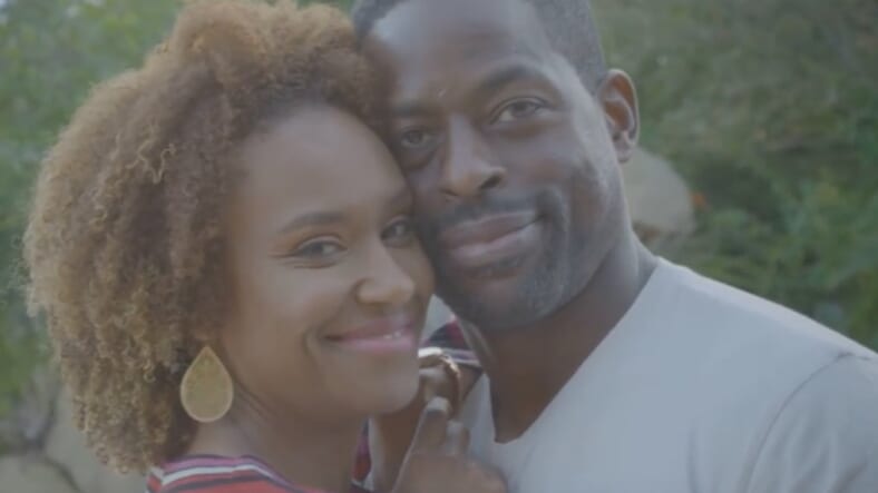 Sterling K. Brown and his wife Ryan Michelle Bathe thegrio.com