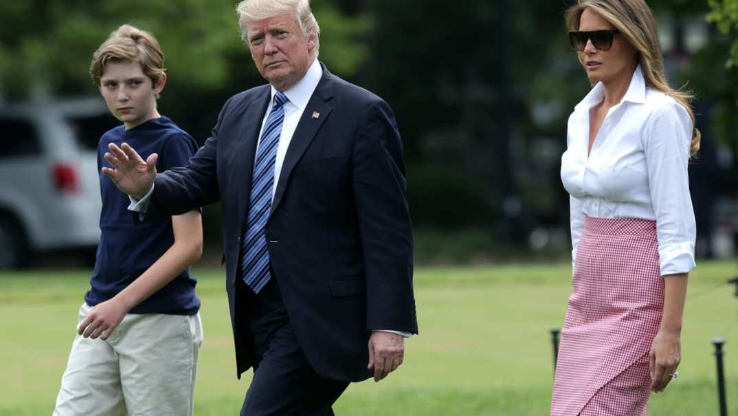 Donald Trump Melania Trump Barron Trump theGrio.com